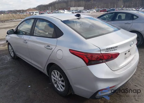 2018 Hyundai Accent Sel from USA, damaged, VIN 3KPC24A32JE031007
